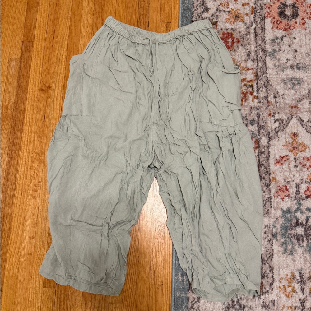 Light Green Free People Quinn Pants